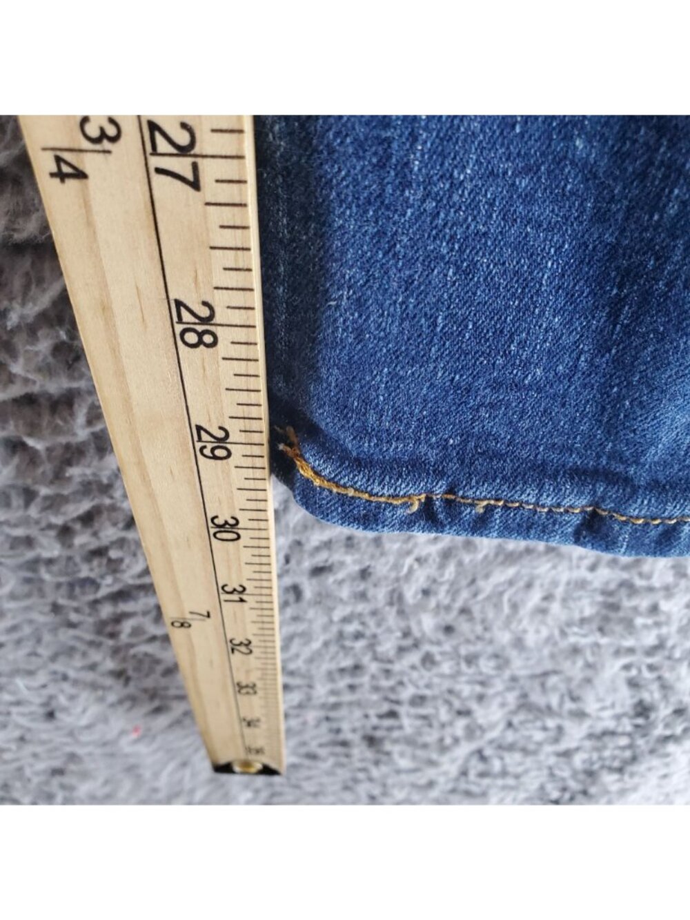 Levis Jeans Womens Size 10 Blue Bootcut Stretch Denim *Read* - Picture 6 of 11
